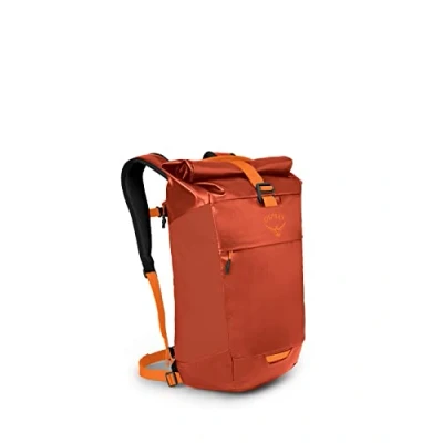 Imagen de Osprey Transporter Roll Top mochila unisex para desplazamientos diarios Orange Dawn O/S