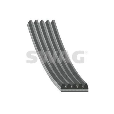 Imagen de SWAG 33 11 0738 Correa trapecial poli V 1975mm 5 EPDM (Ethylen Propylen Dien Caucho) MERCEDES BENZ: Clase E Sedán, T modell, CLS