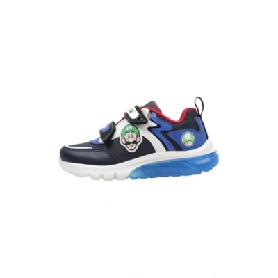 Imagen de Geox Nintendo Ciberdron BOY Light UP Zapatillas para niños, Talla: 35, Navy/royal Zapatos