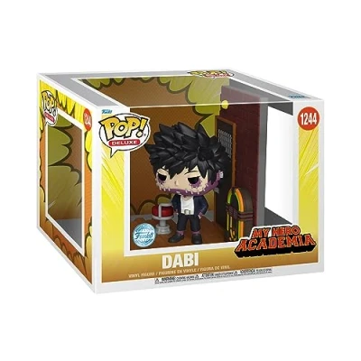 Imagen de Funko Pop! Deluxe: My Hero Academia (MHA) Dabi (Hideout) and 2 Figura de Vinilo Coleccionable Idea Regalo Mercancia Oficial Juguetes para Niños y Adultos Anime Fans