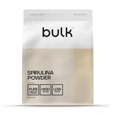 Imagen de Bulk Espirulina en Polvo, 500g, 100 Dosis