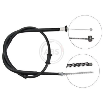 Imagen de A.B.S. K16898 Cable de Freno Mano 1430 Tambor para dirección izquierda/derecha