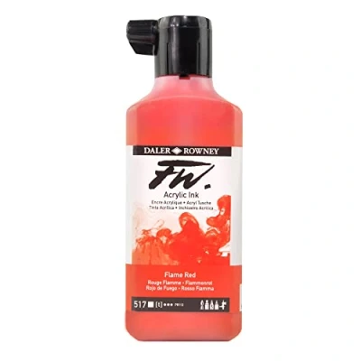 Imagen de FW INK Tinta (180 ml), color rojo