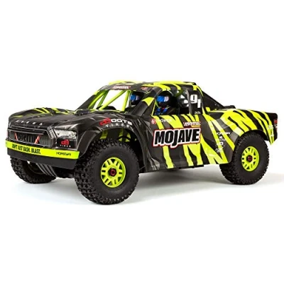 Imagen de ARRMA Camión teledirigido 1/7 Mojave 6S V2 4WD BLX Desert Truck con compañía de Espectro (Listo para Ejecutar), Color Verde/Negro, ARA7604V2T1