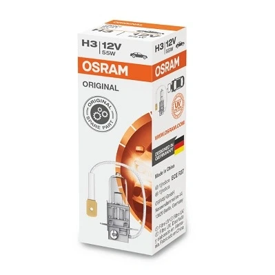 Imagen de OSRAM 64151 Lámpara, faro de carretera H3 12V 55W 3200K Halógena OPEL: Astra H GTC, F CC, MERCEDES BENZ: 190, VOLKSWAGEN: GOLF 2