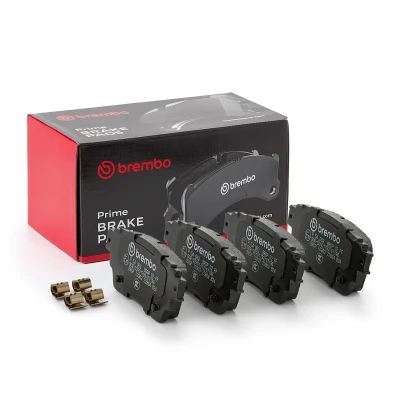 Imagen de BREMBO P 54 063 Juego de pastillas freno con avisador acústico desgaste sin accesorios MITSUBISHI: Eclipse Cross, OUTLANDER 3