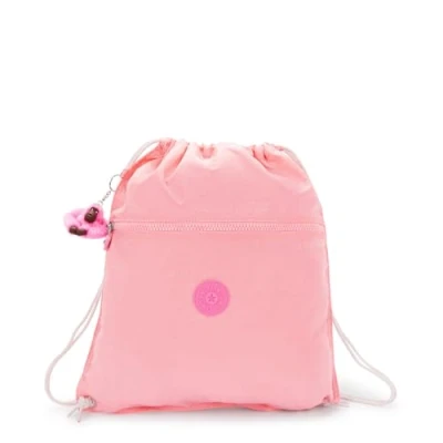 Imagen de Kipling Supertaboo Mochila de deporte para niños, Talla: One Size, Coral sea