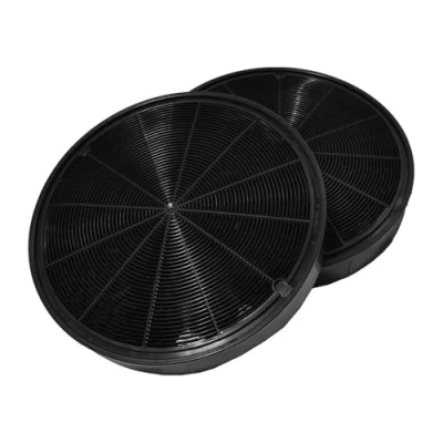 Imagen de AllSpares filtro de carbón activo (2 uds.) EFF62 FAC529 Tipo F196 compatible con AEG/Ariston/Electrolux/Faber/Scholtes/Zanker/Zanussi