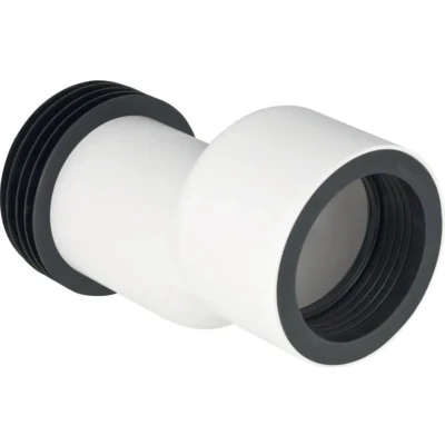 Imagen de Geberit Set Conector Recto Para Inodoro Suspendido, 3 Cm De Desnivel: Bl Anco Alpino (131.085.11.1)
