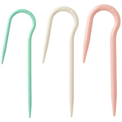 Imagen de Clover Guardapuntos para Trenzados U, Multicolor, 16x5x3 cm, 3 Unidades