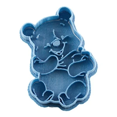 Imagen de Cuticuter Winnie The Pooh Cortador de Galletas, Plástico, Azul, 8x7x1.5 cm