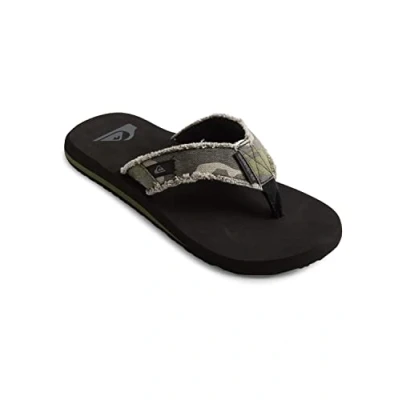 Imagen de Quiksilver Monkey Abyss, Sandalia Hombre, Verde (Green/Brown/Black Xgck), 45 EU