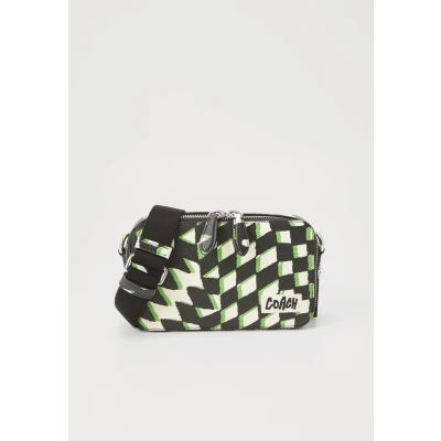 Imagen de Coach Charter SLIM Crossbody GEO Check Bandolera, Hombre, Talla: One Size, Black multi