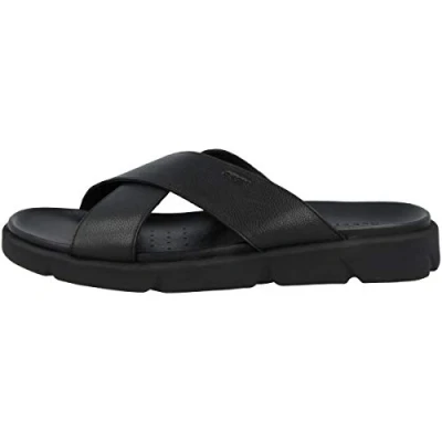 Imagen de Geox U Xand 2S C, Sandalias para Hombre, Negro (Black), 40 EU
