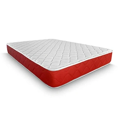 Imagen de DUÉRMETE ONLINE Colchón Viscoelástico Lite Reversible, Firme y Confortable, Cara Invierno/Verano, Blanco, Altura 23 cm, 150 x 190 cm