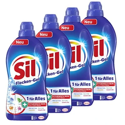Imagen de Sil 1 para todo gel antimanchas (1,3 litros), quitamanchas, ropa higiénicamente limpia incluso en temperaturas de lavado frías