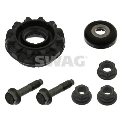 Imagen de SWAG 30 93 7877 Kit reparación, apoyo columna amortiguación Eje delantero con rodamiento de bolas, tornillos material montaje añadido