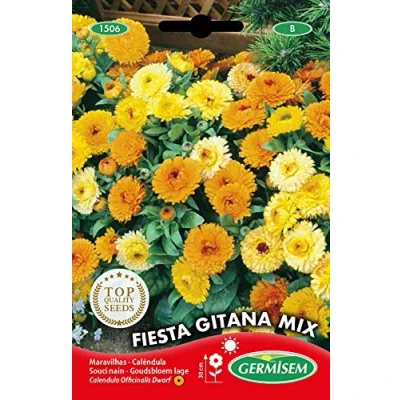 Imagen de Germisem Fiesta Gitana Mix Semillas de Caléndula 1.25 g (EC1506)