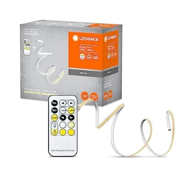 Imagen de OSRAM DULUX LED F24 EM, 2G10, 12W, 1500 lm, 4000 K, luz blanco frío, reemplazo de fluorescentes compactas convencionales, casquillo enchufable 2G10 4 pines, larga vida, sin tiempo calentamiento
