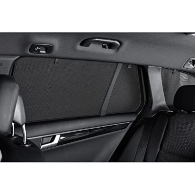 Imagen de CAR SHADES Juego (Puertas traseras) Compatible con Citroen Berlingo Incl. XL/Peugeot Rifter/Opel Combo Life/Toyota Proace City 2018 (2 Partes)