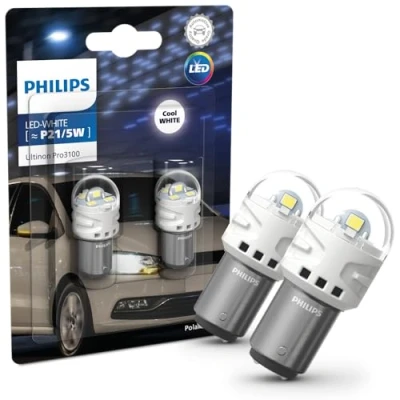 Imagen de Philips Ultinon Pro3100 LED foco de señalización para automóvil (P21/5W white)