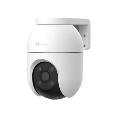 Imagen de EZVIZ Cámara Vigilancia WiFi Exterior 360,2K+ IP de Seguridad,Visión Nocturna a Color,Detección IA Personas/Vehículos,Seguimiento Zoom Auto,Audio Bidireccional,Sirena, Alexa/Google,C8c 4MP