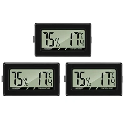 Imagen de Thlevel Mini Termómetro Higrómetro Digital Termometro Casa Interior de Temperatura y Humedad (3 PCS)