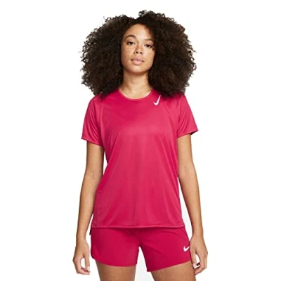 Imagen de Nike Performance FAST TOP Camiseta deportiva, Mujer, Talla: XS, Mystic hibiscus/reflective silver