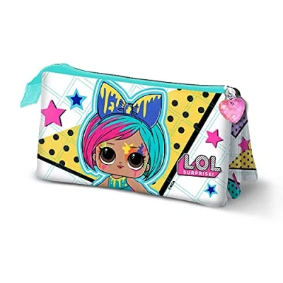 Imagen de LOL Surprise Art Estuche Portatodo Triple, Multicolor, 23.5 x 10 cm