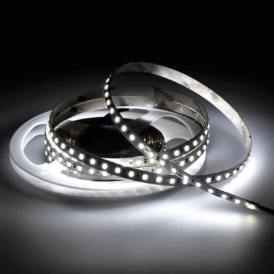 Imagen de Jandei Tira Luces LED 5 metros 12V para Interiores IP20, Luz Fría 6000K, 120 LEDs/m, SMD2835, Iluminación Decorativa Dormitorio, Cocina, Salón, Muebles, (no incluye fuente alimentación)