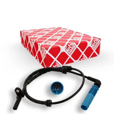 Imagen de FEBI BILSTEIN 36808 Sensor de ABS Eje trasero izquierda, trasero, derecha 683 803 Azul, negro BMW: X5