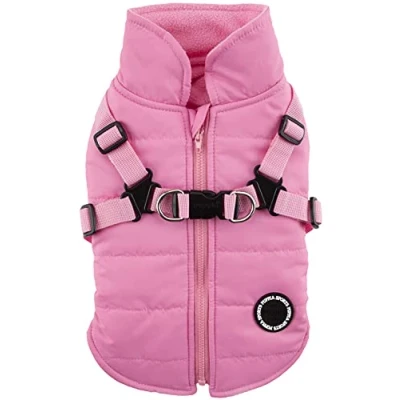 Imagen de Puppia Mountaineer II, Chaleco de Invierno con arnés, Rosa, XXL