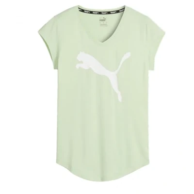 Imagen de Puma Train Favorite heather CAT TEE Camiseta deportiva, Mujer, Talla: Small, Fresh mint