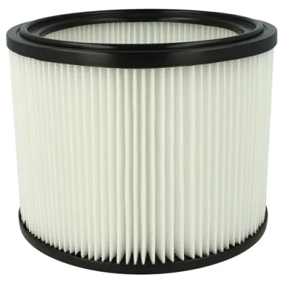 Imagen de vhbw Elemento filtrante compatible con Gisowatt Professional 50X aspiradoras seco/mojado Filtro, papel/caucho