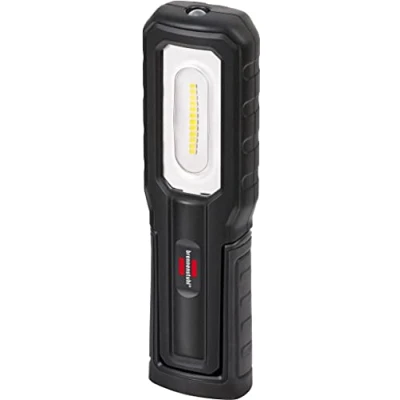 Imagen de Brennenstuhl HL 700 a linterna de trabajo portátil LED batería recargable (700 + 100lm, lámpara mano para taller y zonas trabajo, luz regulable, carga USB, IP54)