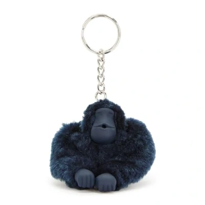 Imagen de Kipling Monkeyclip S Llavero Pequeño con Forma de Mono, Colgadores Monos/Llaveros, Blue Bleu 2 (Azul)