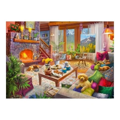 Imagen de Ravensburger Puzzle: Casita Acojedora, Puzzle 1000 Piezas, Puzzles para Adultos, Piezas Pegamento Enmarcar Puzzles, Rompecabezas Regalos 70x50cm
