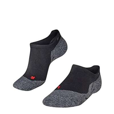 Imagen de FALKE RU3 Comfort Invisible M IN lyocell hilo funcional anti ampollas fino 1 par, Calcetines para correr Hombre, Negro (Black Mix 3010), 39 41