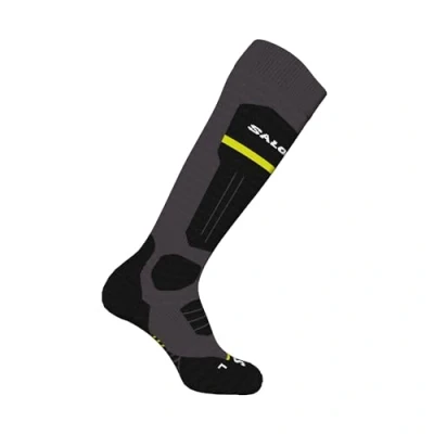 Imagen de Salomon Calcetines de Lana para Esquiar Snowboard y Deportes Invierno Unisexo Tejido Elastico Fuerte Mayor Comodidad, Protege del Frio, Negro, 3 1/2 5