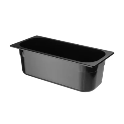 Imagen de HENDI Recipiente para helado de policarbonato Negro 5 L 360x165x(H) 120 mm