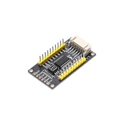 Imagen de XICOOLEE MCP23017 módulo de Placa expansión I/O SG IO E017, 16 Pines compatibles con Raspberry Pi Series, Interruptor Dip Integrado 3 dígitos, Interfaz I2C