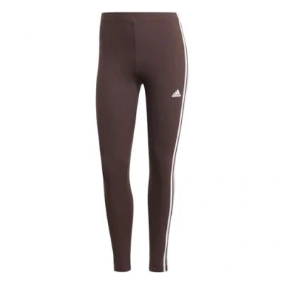 Imagen de adidas Sportswear Essentials Stripes HIGH Waisted Single Legging Medias, Mujer, Talla: XS, Shadow brown