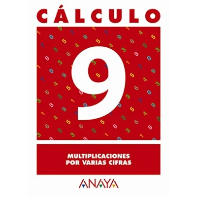 Imagen de Cálculo 9. Multiplicaciones por varias cifras 9788466715232 (Cuadernos calculo)