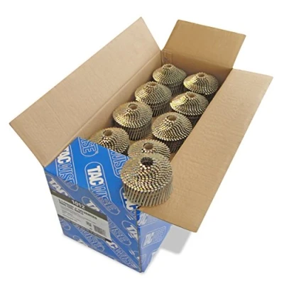 Imagen de Tacwise 1012 Bobinas Cónicas de Clavos Galvanizados y Anillados Tipo 2.1/50, Metalizado, 2.1/50 mm, Set 14400 Piezas