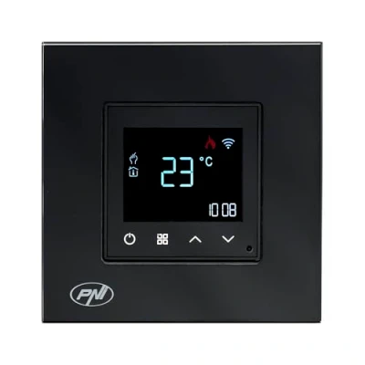 Imagen de Termostato Inteligente PNI CT25B WiFi para calefacción Central de Gas, empotrable, 16A, Control Desde la aplicación Tuya Smart