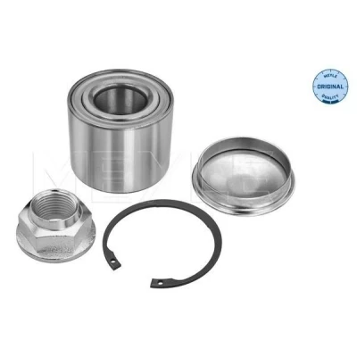 Imagen de MEYLE 16 14 750 0023 Juego de cojinete rueda Eje trasero con material montaje añadido 62 Rodamiento rodillos cónicos RENAULT: Clio 4, Captur