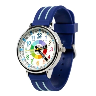 Imagen de Kiddus Time Teacher Dutch Reloj para niños, Talla: One Size, Blue
