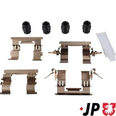 Imagen de JP GROUP 4064003510 Kit de accesorios, pastillas frenos NISSAN: Juke, Pulsar Hatchback