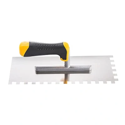 Imagen de HARDY Paleta de Dientes Serie 2k * 28 *de Acero Inoxidable Para la Aplicación Morteros Adhesivosyeso Liso Duradero Dimensiones 12 x cm Tamaño 8x8 mm