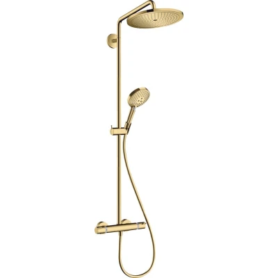 Imagen de Hansgrohe 26891990 Shower Pipe, Color Oro Pulido